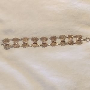 Sterling Vintage Filigree Butterfly Bracelet